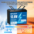12V 100AH LiFePO4 Lithium Ion Batteries Germany EU WAREHOUSE 100A BMS Suitable for Camping, RV,home Solar Energy System PRIME RJ SOLAR PH