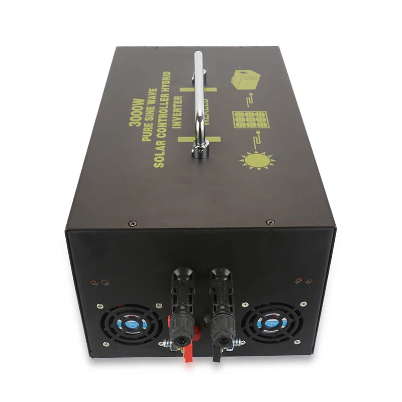 Pure Sine Wave  Hybrid Solar Power Inverter 3000W 12V/24V/36V/48V DC to 120V/220V/230V/240V DC/AC Converter 30A Charge Control