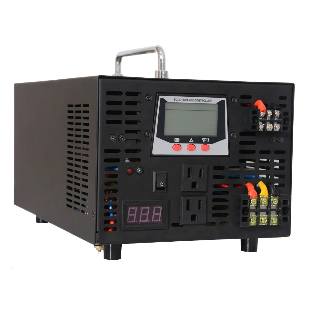 Pure Sine Wave  Hybrid Solar Power Inverter 3000W 12V/24V/36V/48V DC to 120V/220V/230V/240V DC/AC Converter 30A Charge Control