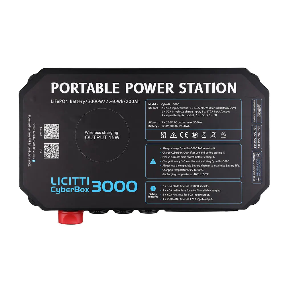 Licitti Wholesale Super Green Energy 3000W Portable Solar Storage System Power Station PRIME RJ SOLAR PH