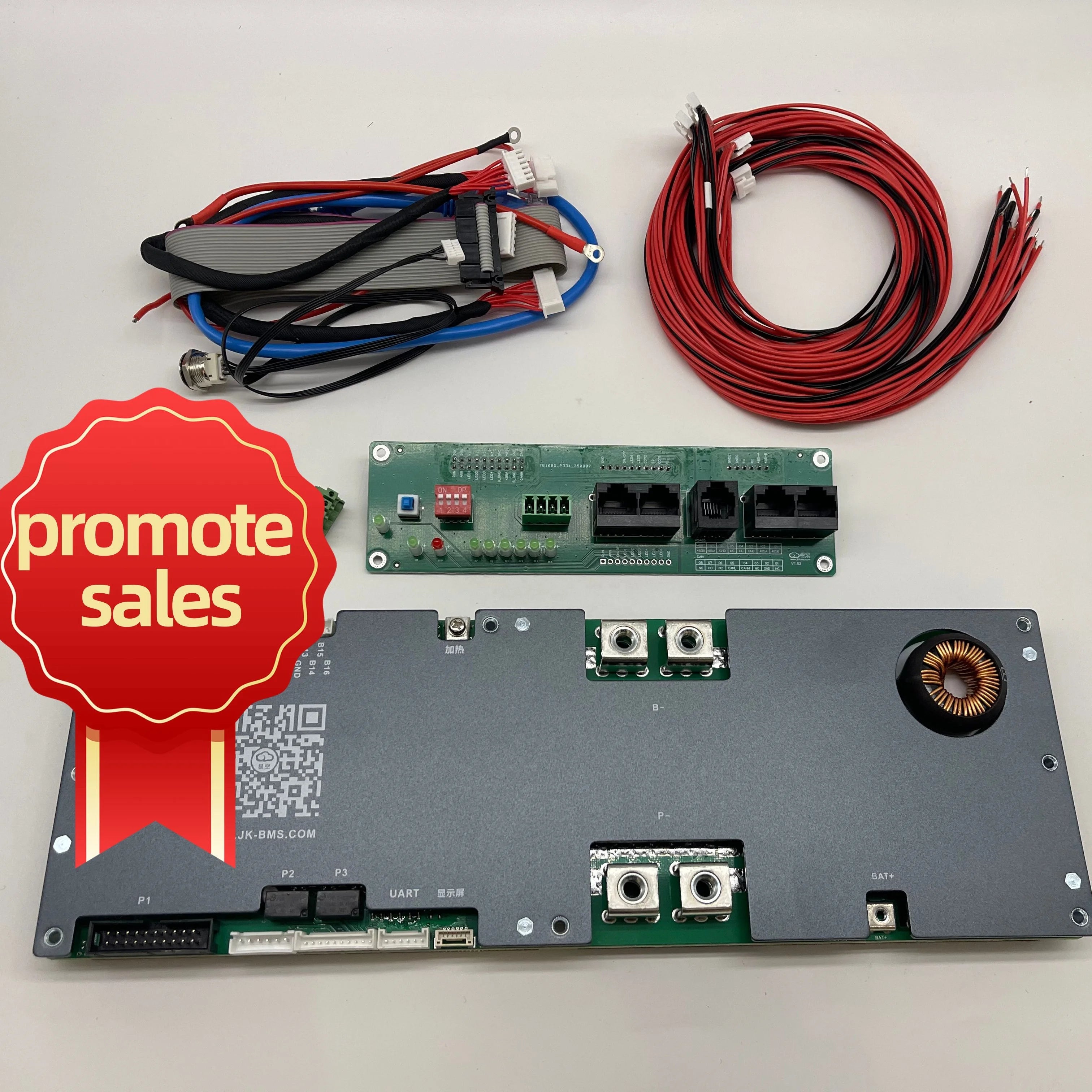 Jk Bms Smart Active Balance Bms New Arrival B2A24S20P BMS 8S 16S 200A 150A With RS485 Active Balance