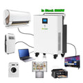 Portable Power Station Solar Generator 5000W Rechargeable Lithium Ion LiFePO4 Home UPS Generator 220V Deep Cycle 5KWH Station PRIME RJ SOLAR PH