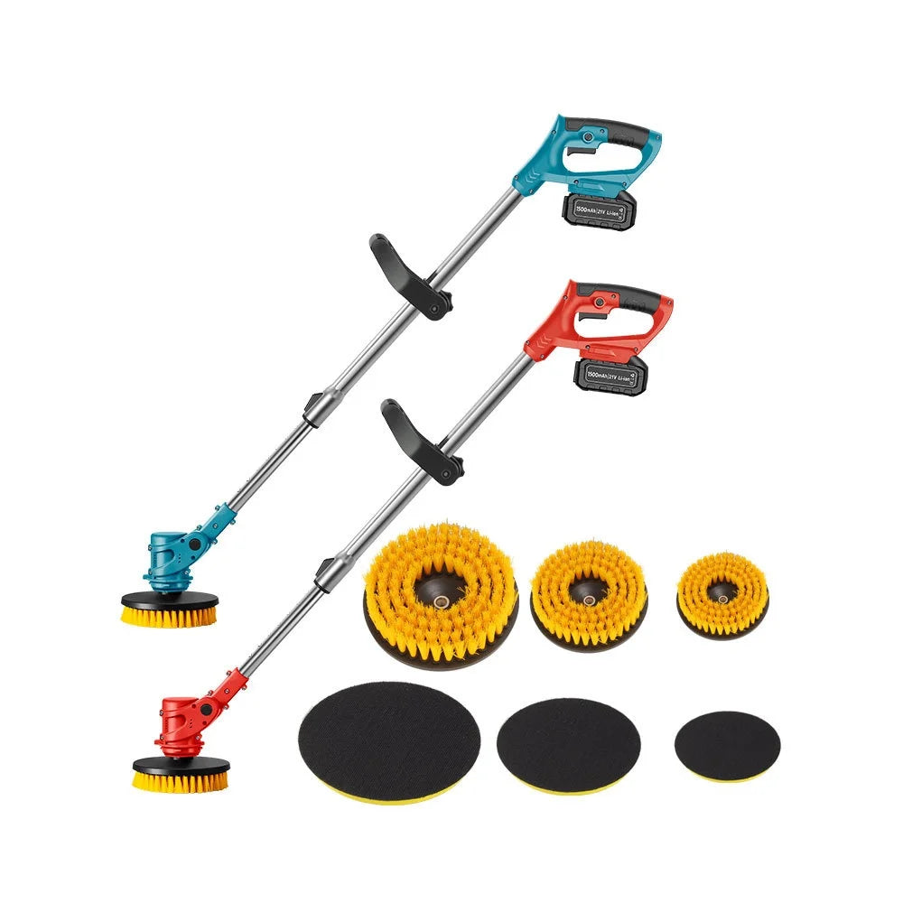 Cisivis S-5. Professional Industrial Grade Multi-in-One Retractable Electric Cleaning Brush 21V 50/60Hz 1 Year Warranty Bathroom PRIME RJ SOLAR PH