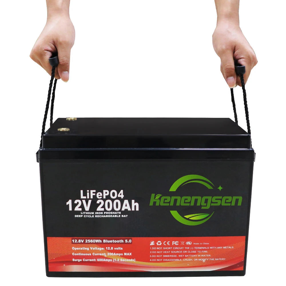 New Product 12V 300Ah 100Ah 200Ah High Capacity Lifepo4 Battery Pack High Cycle Energy Storage Backup