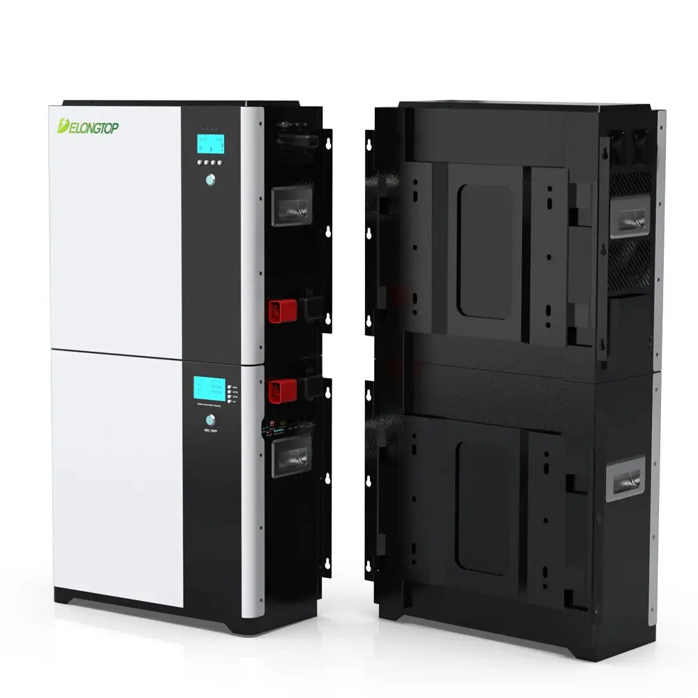 EU Stock Battery Wall Mounted BYD 48V 100Ah 5Kwh 10Kwh 15Kwh Battery Pack All in One Inverter and Battery for Solar Panel System PRIME RJ SOLAR PH