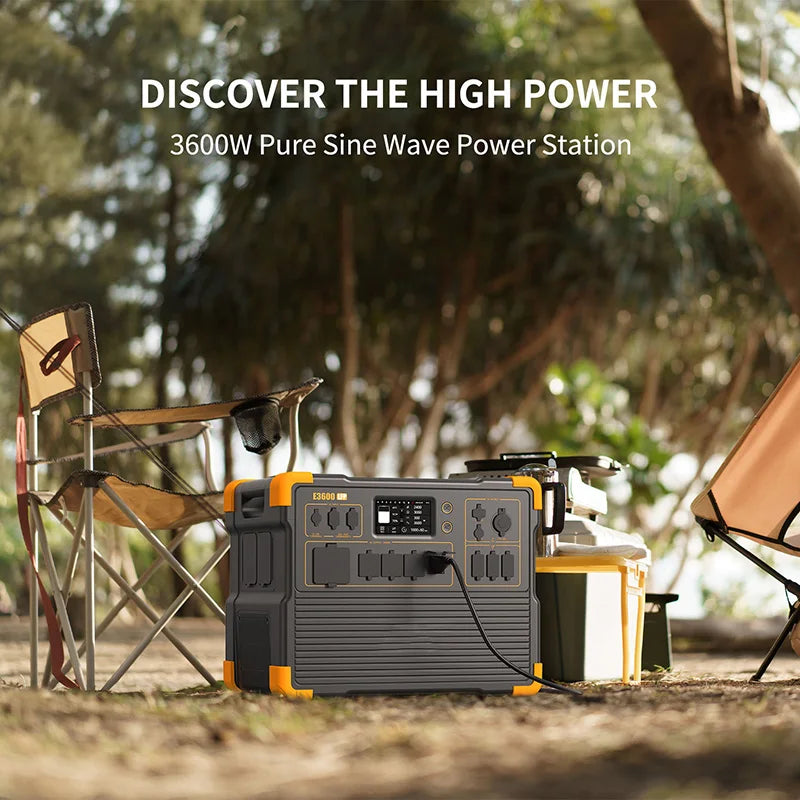 CE Certification 3600W 3072Wh Portable Power Station Expansion Battery MPPT Control Solar Generator for Home Backup PRIME RJ SOLAR PH