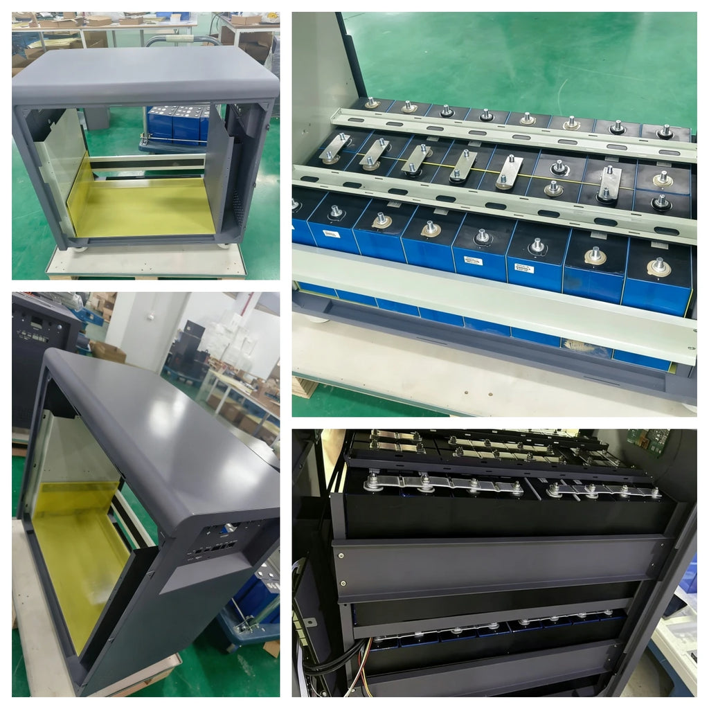EU Stock 32kWh 628Ah 48V Battery Lifepo4 Prismatic Battery MB56 JK PB2A16S20P 200A300A 8000 Cycles for Solar Home Energy Storage PRIME RJ SOLAR PH