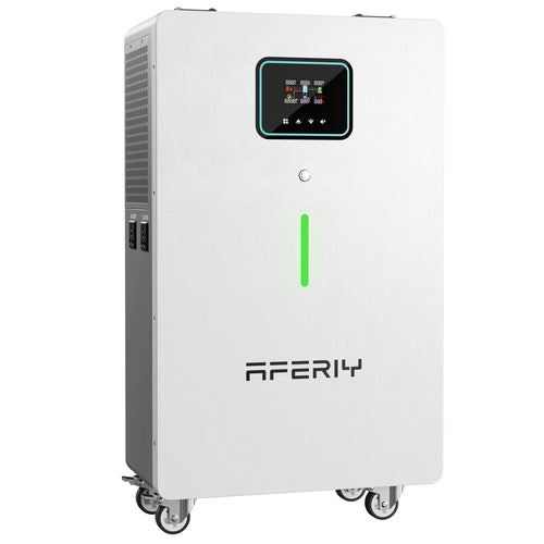 6.2 KW Vertical BMS LiFePO4 Lithium Battery Box Sun Power Portable Station Home Using Solar Energy Storage