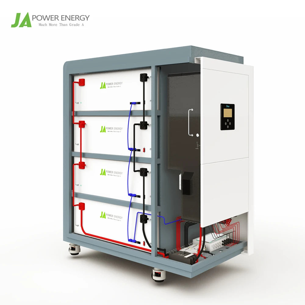 All in One Solar Inverter and Battery 30kwh 50kwh 80kwh Lifepo4 Battery 60kwh Lithium Ion Battery Home Energy Charging System PRIME RJ SOLAR PH