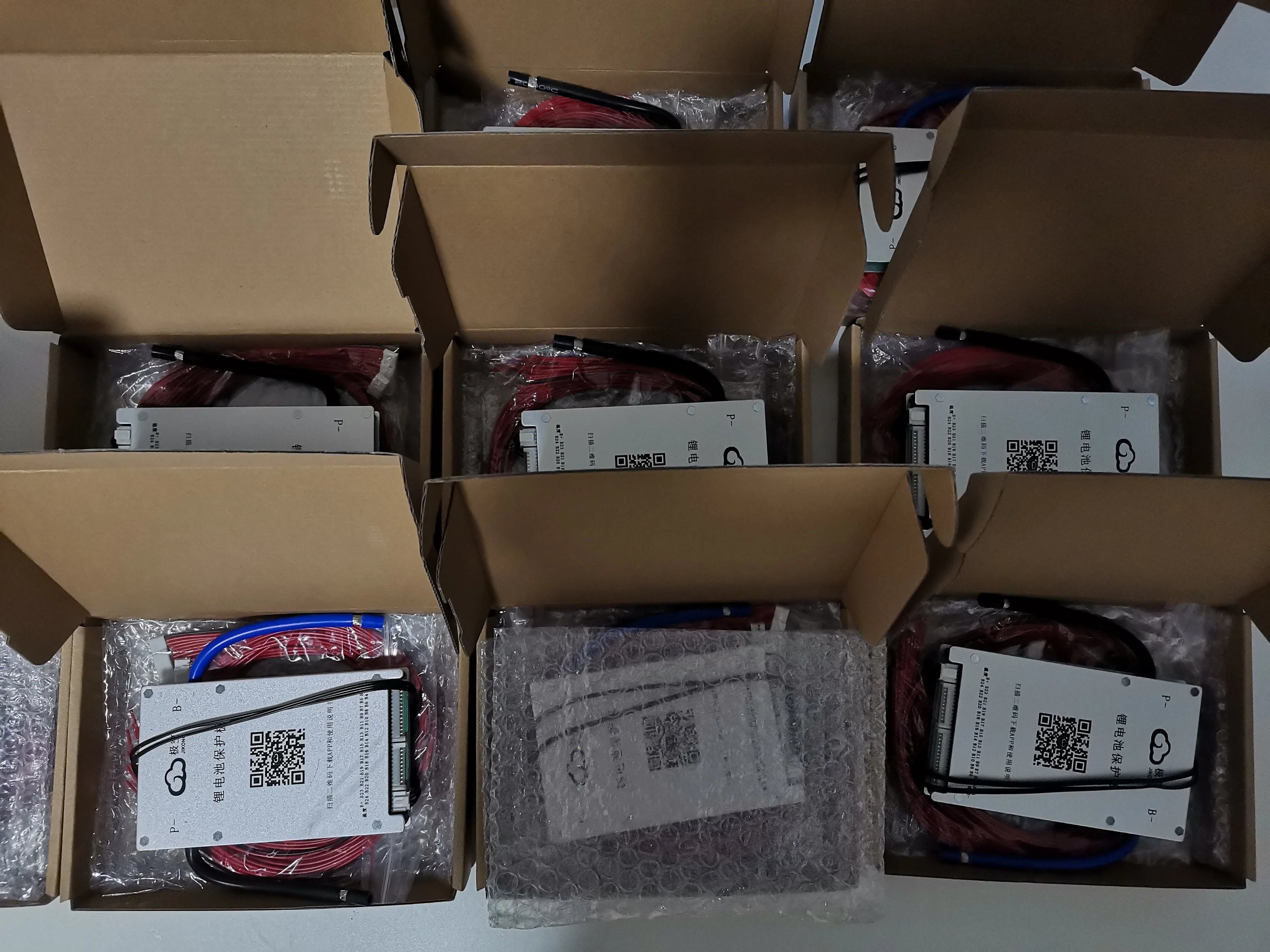 JK-BD6A24S6P 7s/8s-24s 60a 24v-72v JK Active Balance Lfp Lifepo4 3.2v Lithium  protection Board Battery Management System Bms
