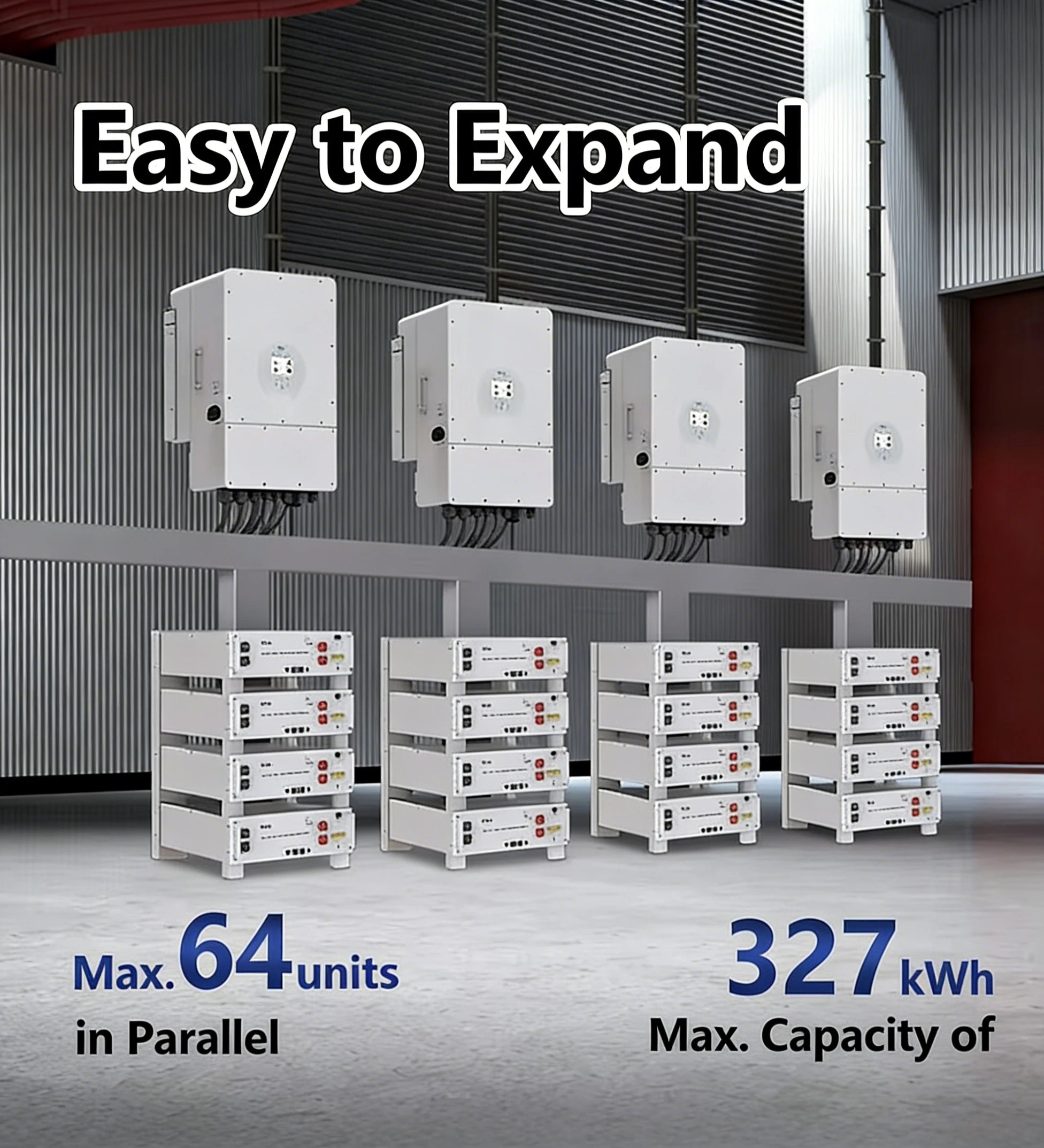 Deye SE-G5.1 Pro-B 51.2V LiFePO4 Battery Pack 10kWh 20kWh 500AH High Voltage Solar Energy Storage System in Stock PRIME RJ SOLAR PH