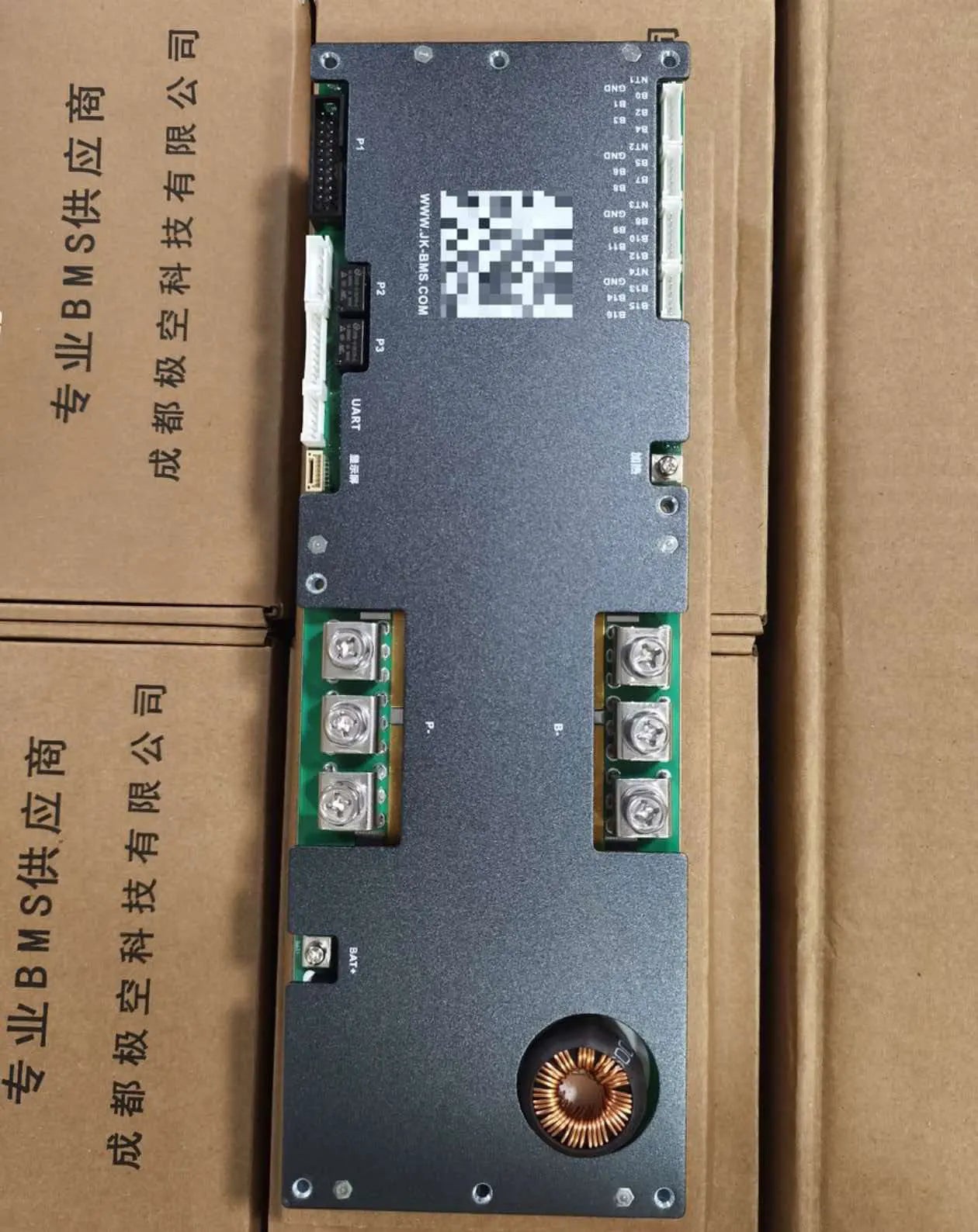 JK V19 PB2A16S30P 48V 300A Inverter BMS for Lithium Iron Battery Packs Supporting Parallel 2A Active Balancing