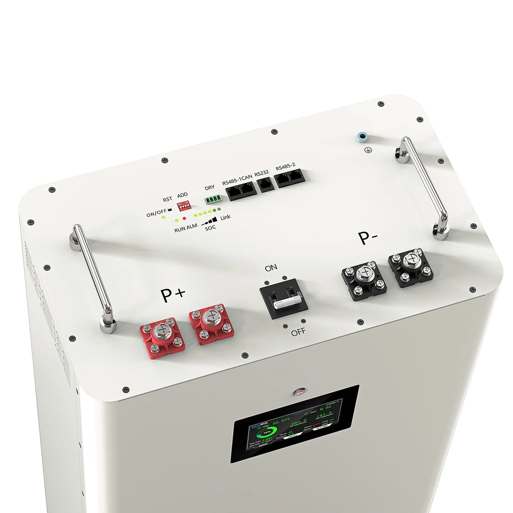 Poland Warehouse 51.2V 48V 16S Durable Metal Battery Box Energy System with JK V19 BMS Heating Pad 16KWh for Home Use