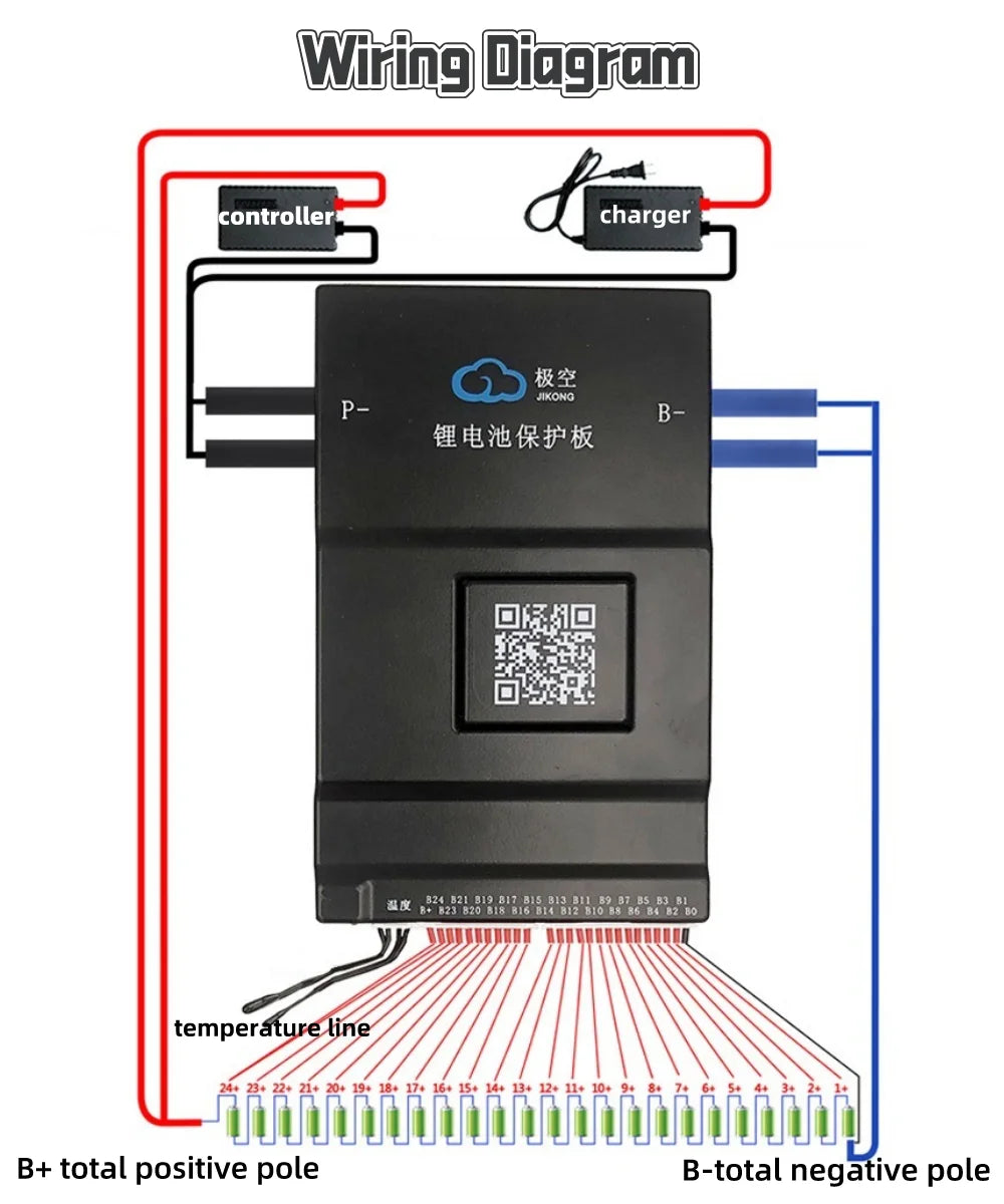 jk b1a24s15p battery protect board 10s 12s 14s 16s 20s 24s 120ah 150ah jk smart bms for ev