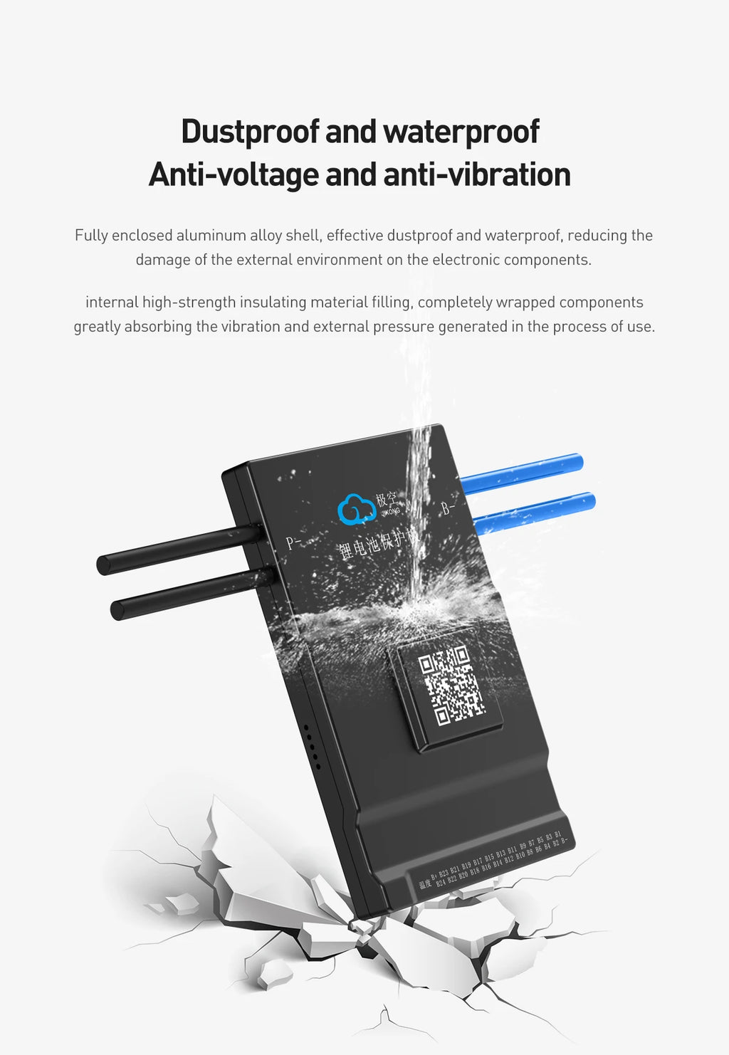 JK-B1A8S20P JK 8S 20S 24S Smart 200A Active Balance 0.6A 1A 2A 12V 24V 36V 48V Battery CE/FCC/RoHS Certified Power/3C Use A544