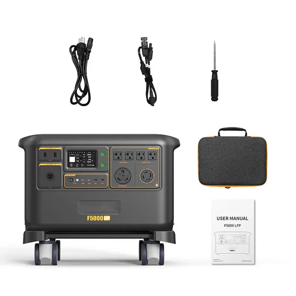 Premium High Capacity 7200W 5120WH Portable Power Stations LiFePO4 Battery Solar Energy System for House Use