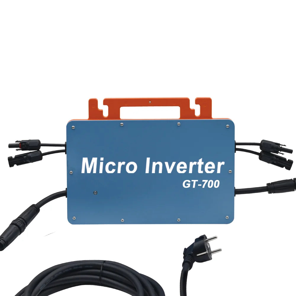 Solar Panel Balcony Solar System Mini On-grid Tie Power Micro Inverter Invert Mini 700w Solar System Plug and Play 220 v