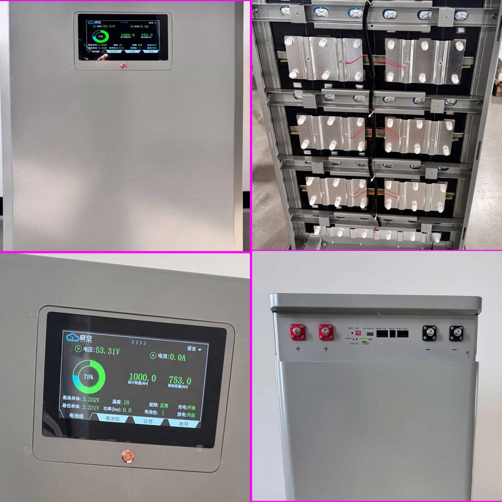 USA 15kwh 16Kwh 30Kwh 32KWH 40KWH 50KWH Home Energy Storage Battery 48V 51.2V 280Ah 300Ah 400Ah 800Ah 1000Ah Lifepo4 Battery