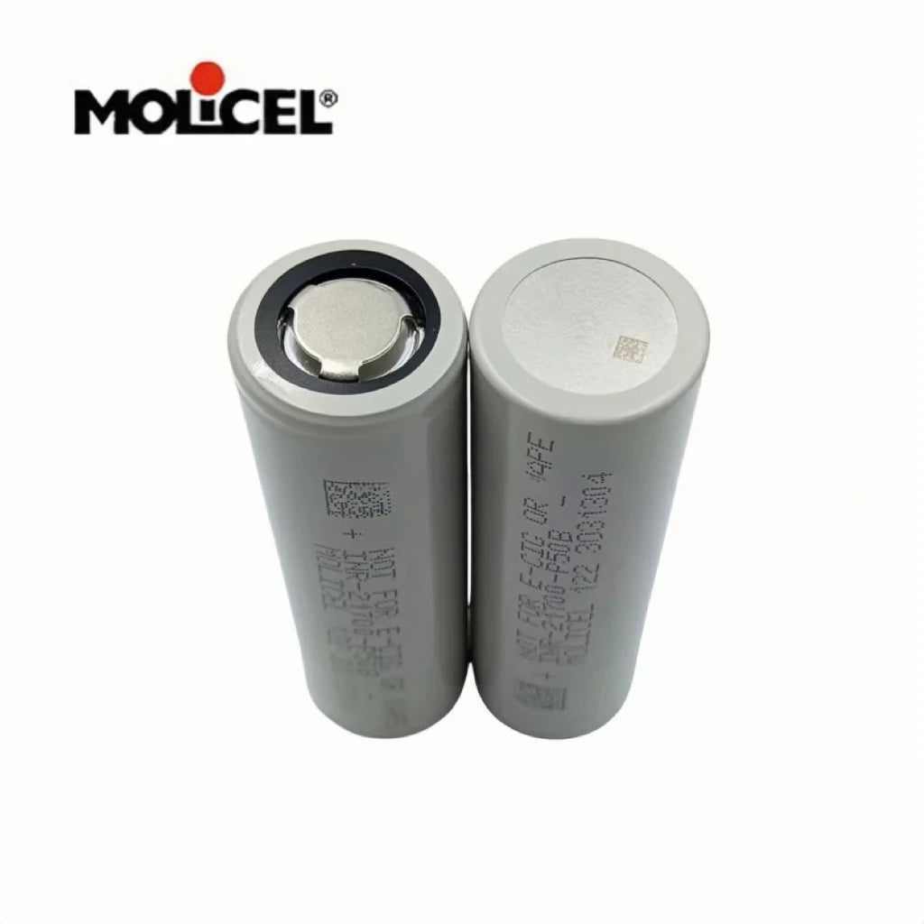 MOLICEL 21700 P50B M65A P42A P45B Cylindrical Li-Ion Low Temperature Power Battery CE RoHS UN38.3 MSDS UL