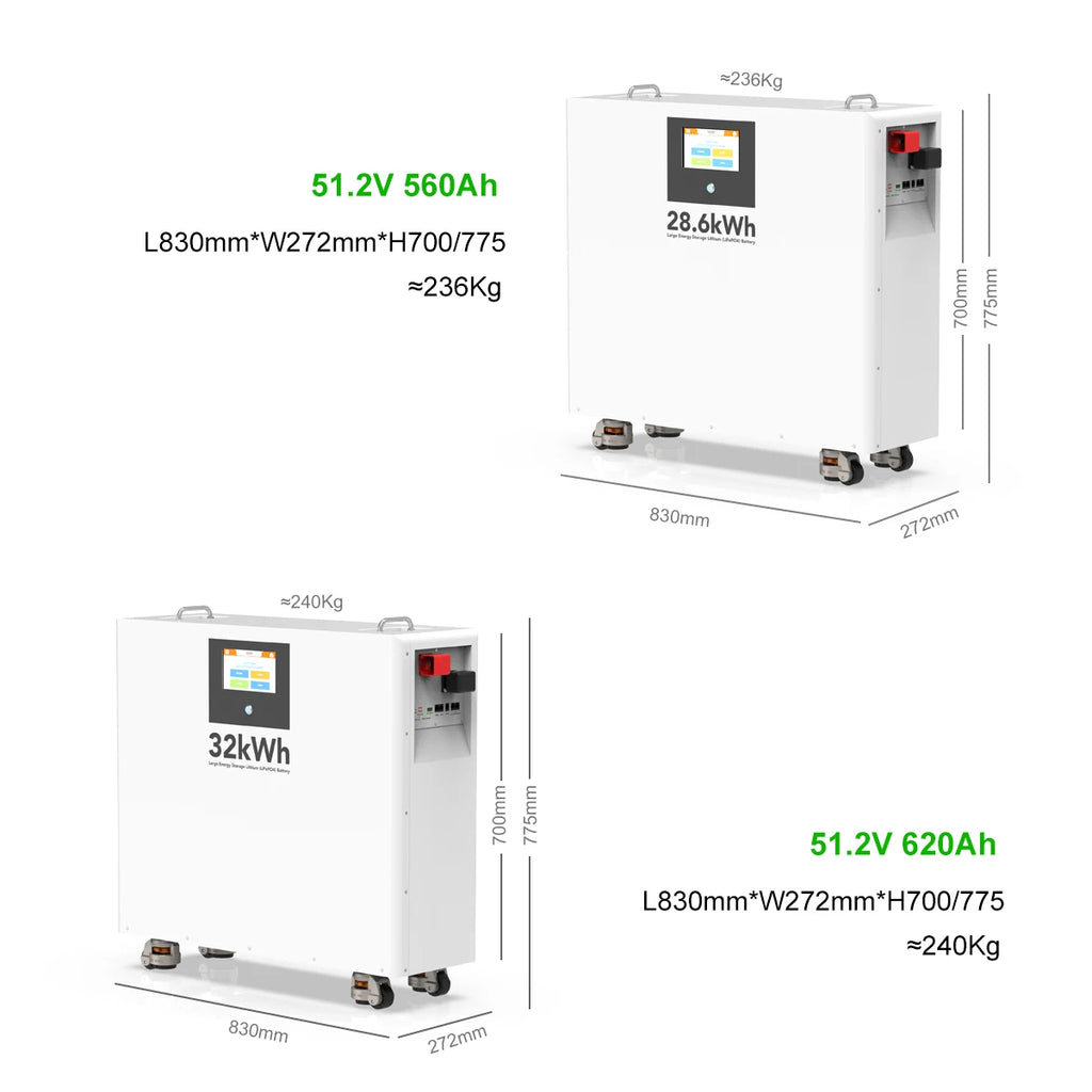 BYD CATL Grade 20KWH 32KWH Hybrid Solar System 48V 400AH 460AH 560AH 600AH Ion Batteries 23.5KWH 28.6KWH Lifepo4 Home Batteries