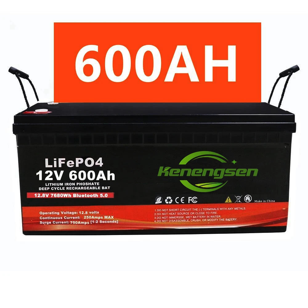 New Product 12V 300Ah 100Ah 200Ah High Capacity Lifepo4 Battery Pack High Cycle Energy Storage Backup