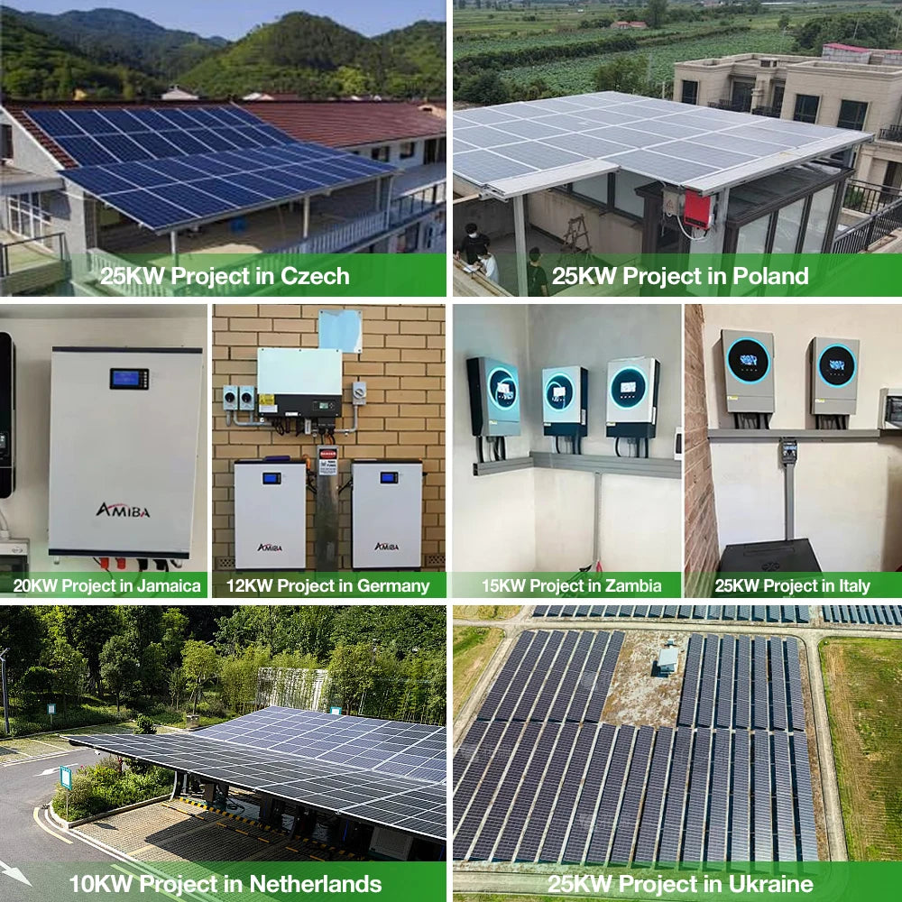 Complete Solar System 5000w 200w 5kw off Grid Solar with Battery for Photovoltaic With Panel Set 1kwh 1000watts for Home