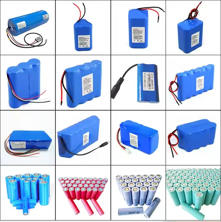 Environmentally Safe 3.7V~72vV High Performance Output 18650 Lithium Battery Module Custom Capacity LiCoO2 Cathode for Electric