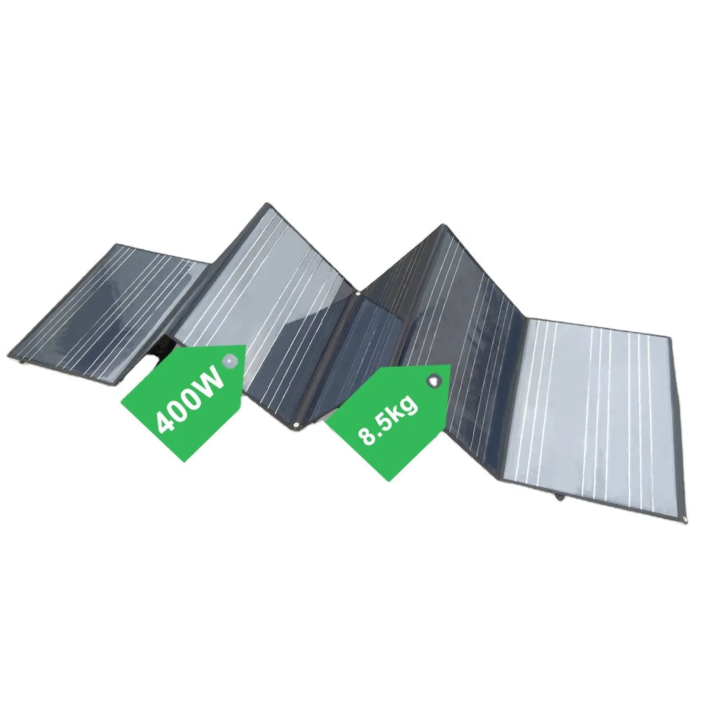 Foldable 400W 350W 200W USB Solar Panel Charr High Conversion Single Crystal Chip OEM Power PERC Type 60W Single Mono Crystal