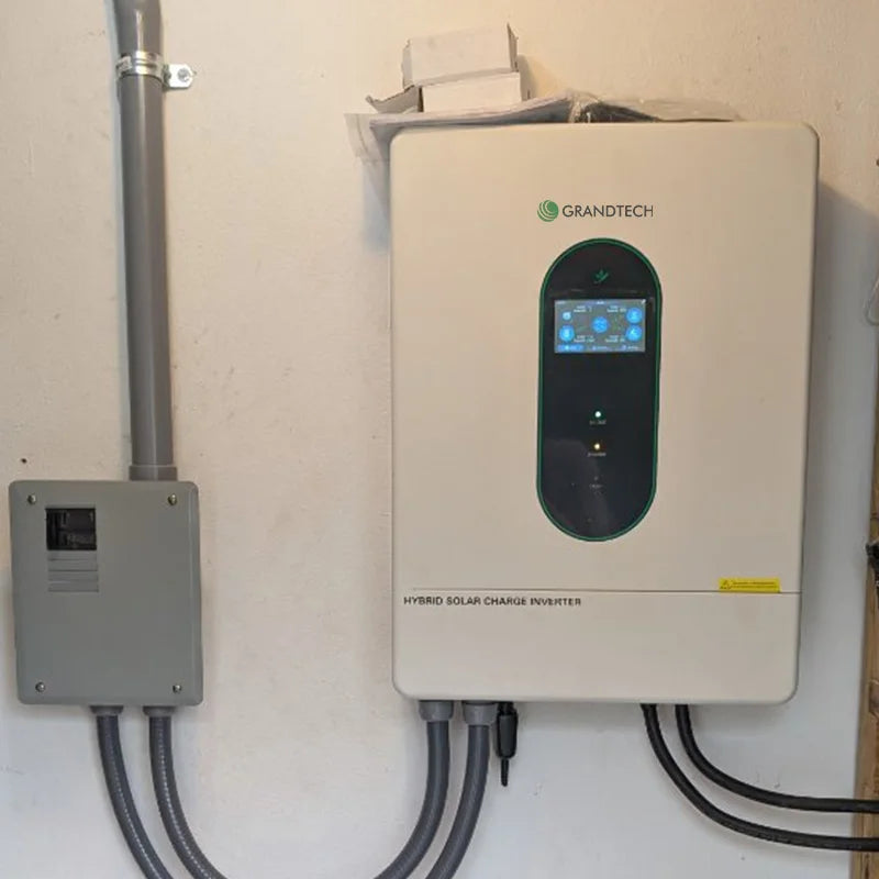 12kw Hybrid Inverter 8kw Split Phase Hybrid Inverter Split Phase 120 240 Inverter Split-phase 10kw for Off-Grid Solar System PRIME RJ SOLAR PH