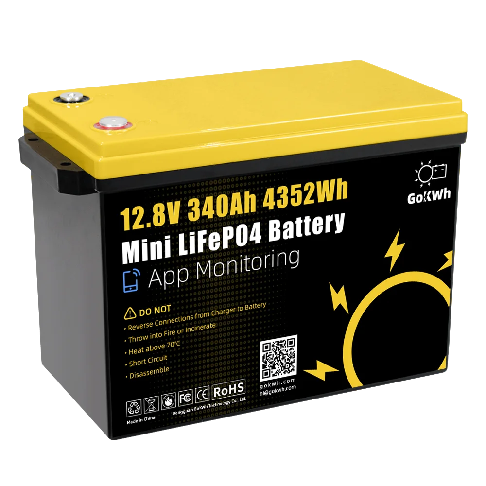 GoKWh EU Stock 12V 340Ah Mini 280Ah 320Ah 24V LiFePO4 100Ah 200Ah 300Ah 340Ah  Lifepo4 Rechargeable Ion Solar Lithium Battery PRIME RJ SOLAR PH