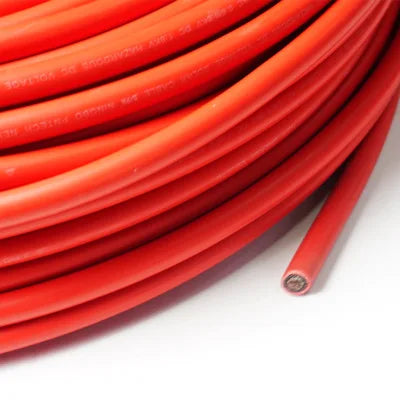 ALLMEJORES Solar PV cable Red blak cable for solar panel system 1500v 4mm2 /6mm2 (12/10AWG )TUV UL approval 10m/Roll PRIME RJ SOLAR PH