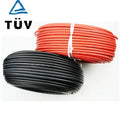 ALLMEJORES Solar PV cable Red blak cable for solar panel system 1500v 4mm2 /6mm2 (12/10AWG )TUV UL approval 10m/Roll PRIME RJ SOLAR PH