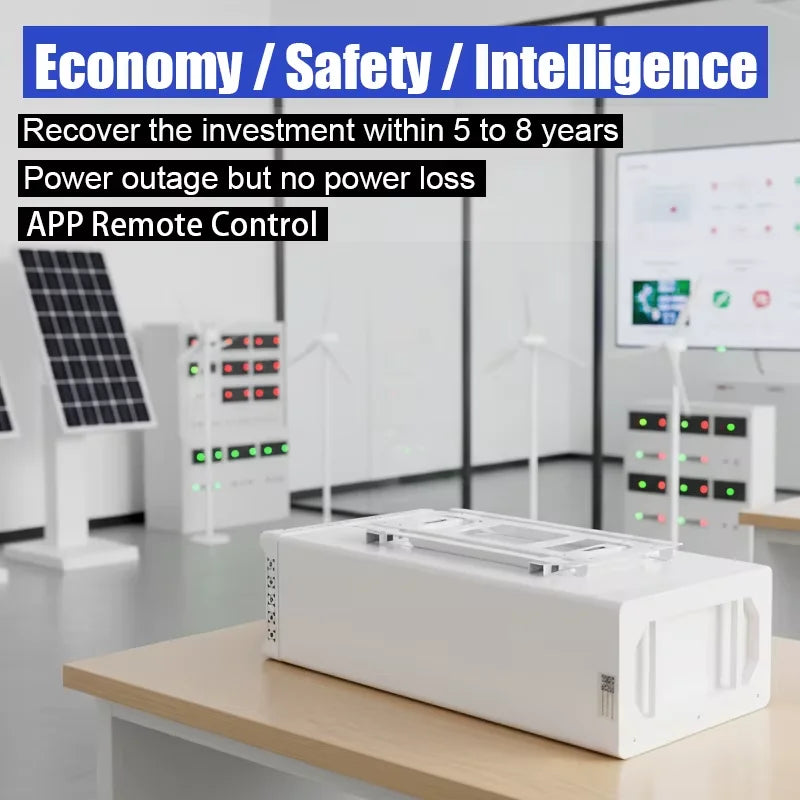 15kWh 20kWh 30kWh 40kWh 50kWh Wall Mounted LiFePO4 Battery for Home Solar Energy Storage System with BMS 48V 51.2V Lifepo4 PRIME RJ SOLAR PH