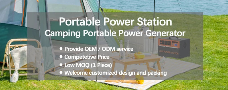 Hot Selling Fanpa DC24V 2880WH Built in BMS Adjustable Cycles Portable Power Station Charger
