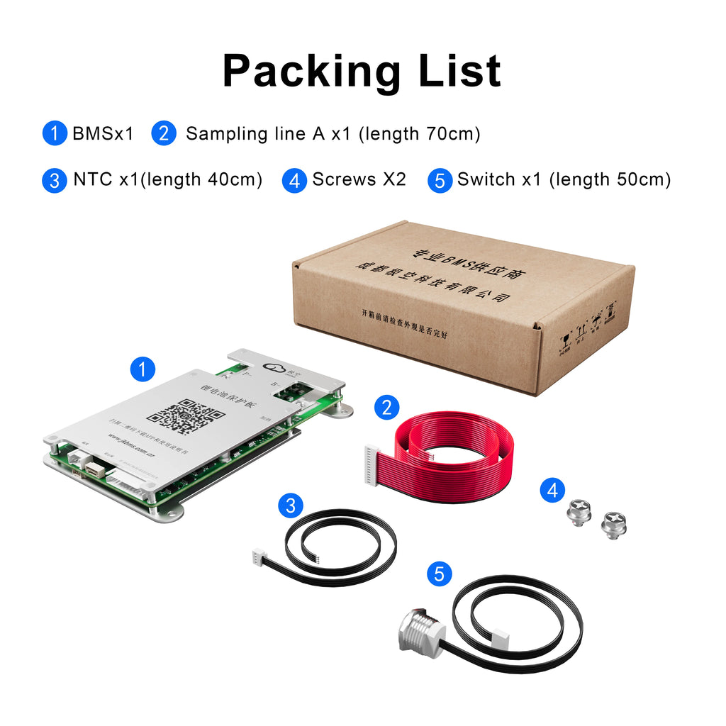 JK BMS BD4A8S4P 4-8S with 0.4A Active Balance Current JK Smart Active BMS 8S 40A BMS