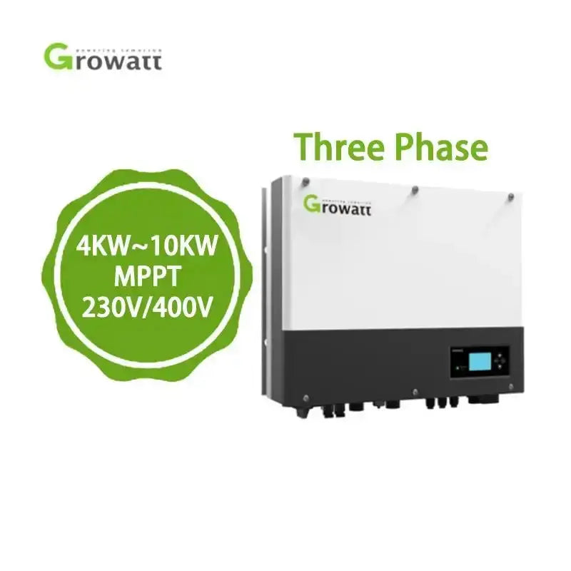 Growatt Hybrid Solar Inverter Eu Warehouse SPH 6000TL3 BH-UP 3 Phase 6kw 8kw 10kw 15kw for Solar Panel PRIME RJ SOLAR PH