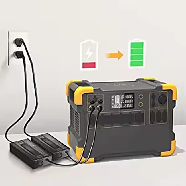 2000W Large Solar Generator E2000LFP LifePO4 Battery Energy System Solar Band Expandable Battery Super Portable Power Station PRIME RJ SOLAR PH