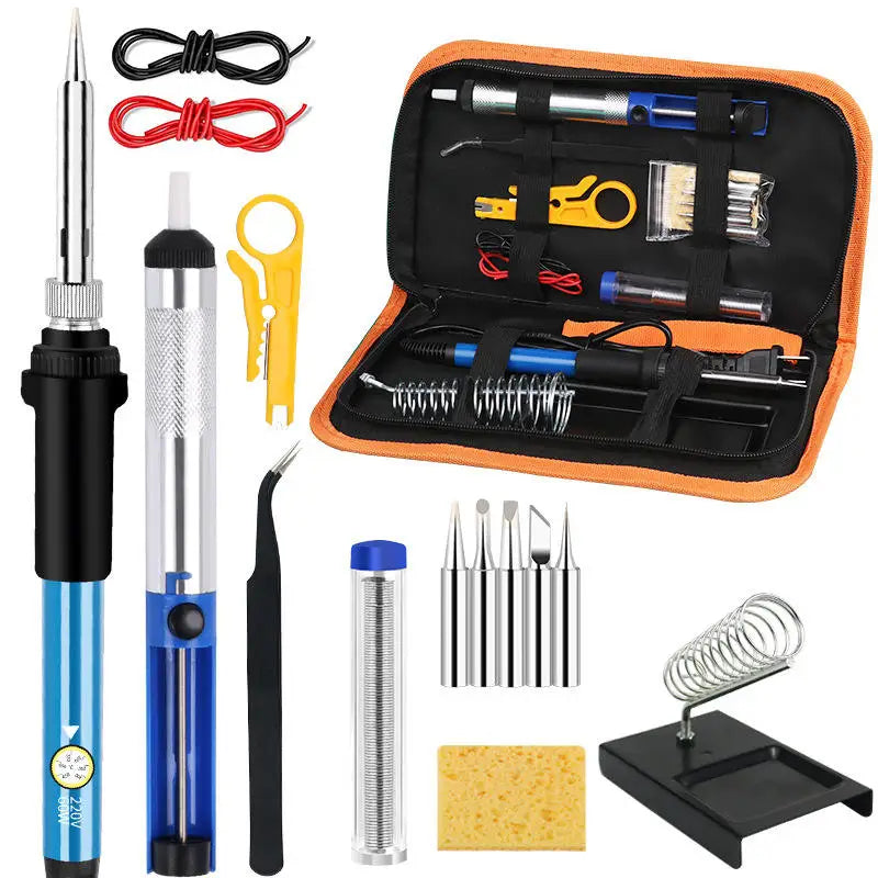 Portable 60W Repair Digital Display Solder Irons Tools Set Adjustable Temperature Rework Welding Electric Soldering Irons Kit PRIME RJ SOLAR PH