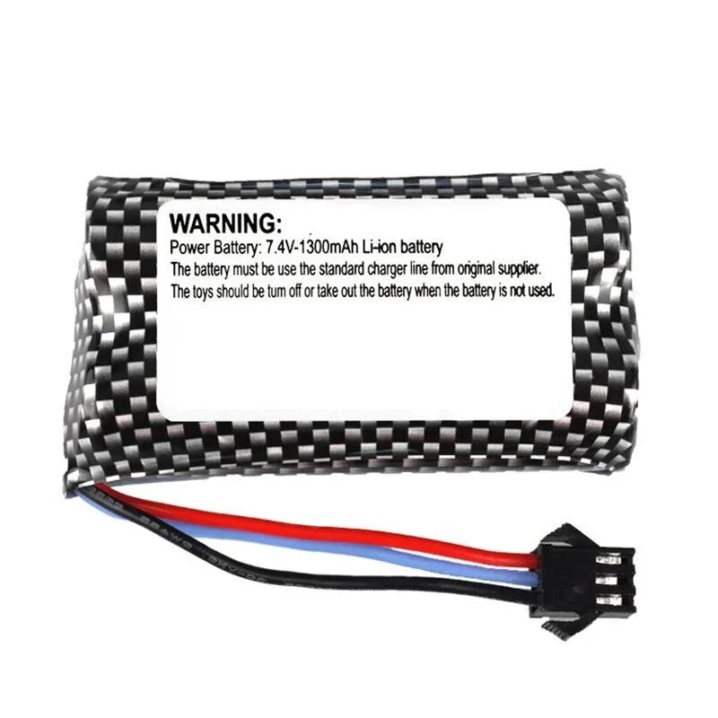7.4v 1300mah Rechargeable Battery for Watch Gesture Sensing Twisted RC Stunt Car 18650 7.4v Battery for RC Cars PRIME RJ SOLAR PH