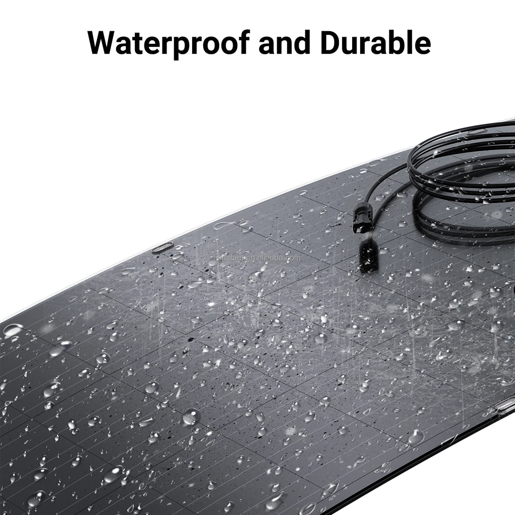 Germany Warehouse 120W Flexible Solar Panel | 109cm*59cm Portable Monocrystalline Soft Panel for Yacht, RVs, Boats, Camper PRIME RJ SOLAR PH