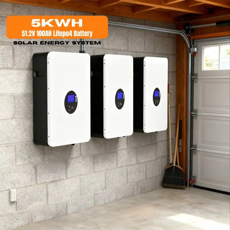 5kw Lifepo4 48V100AH Wall Mounted Lithium Battery Home Battery Storage