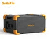 Fast Charging 1500W Portable Power Station LiFePO4 Battery US Plug Silent Solar Generator for Camping&RV
