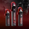 LOOYBAT 1500mAh 1800mAh 2800mAh 11.1V Pouch Lithium Ion Airsoft Lipo Battery 30C Rechargeable 3S Battery for Airsoft Models