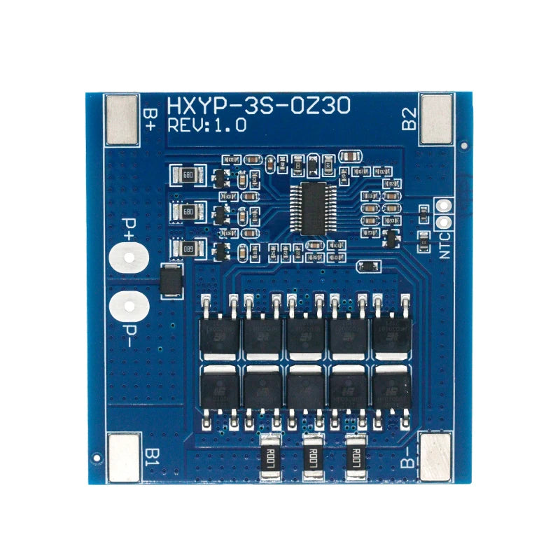 3S 12V 25A 30A BMS 18650 Lithium Battery Protection Board 11.1V 12.6V Anti-Overcharge With Balance and Temperature Control