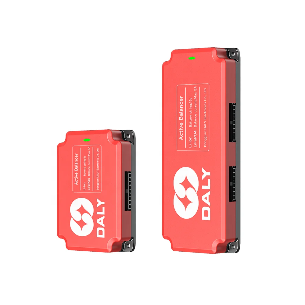 Daly Li-ion LifePO4 Lithium LFP Battery Tourist Car Energy Storage Cabinet System 3S 4S 12V 8S 24V 16S 48V 5A Active Balancer