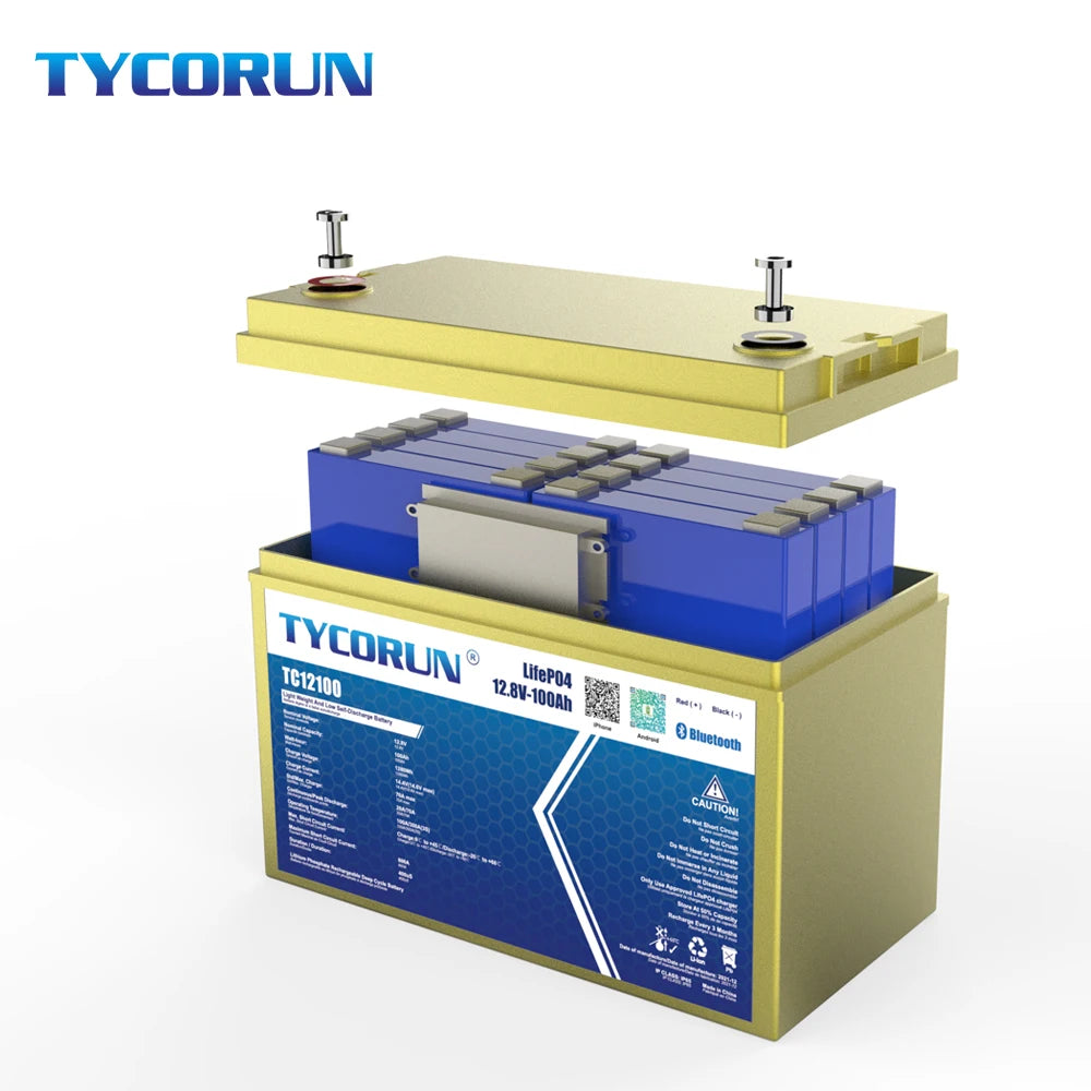 Tycorun Super Capacitor 12v Lifepo4 Battery 50ah for Electric Car/drone/motor Battery Motorcycle