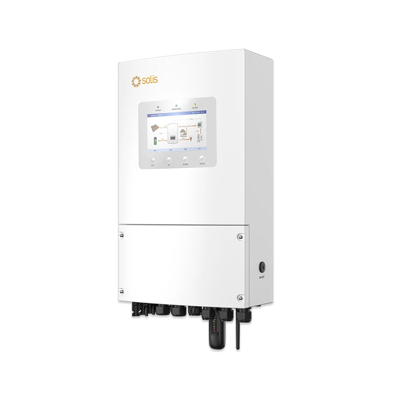 Solis Low Voltage S6 S6-EH1P(3-8)K-L-PLUS 3-8kW Single Phase Solar Hybrid Inverter 96.2% Efficiency 500V Input