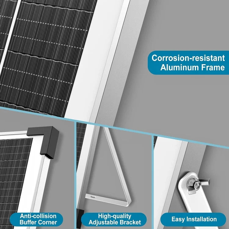 CE RoHS 12v 18v 24v Power PV Mono Solar Panels 50W 100W 300w 330w 350w 400w 500w Home Use Solar Panel