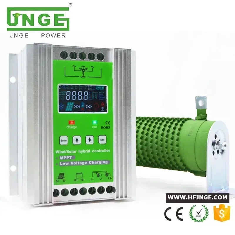 Easy Use Wind Turbine 300W 500W 600W 1KW 1.2KW 1.5KW Controller Solar Panel MPPT DC/AC  Wind-solar Hybrid Controller PRIME RJ SOLAR PH