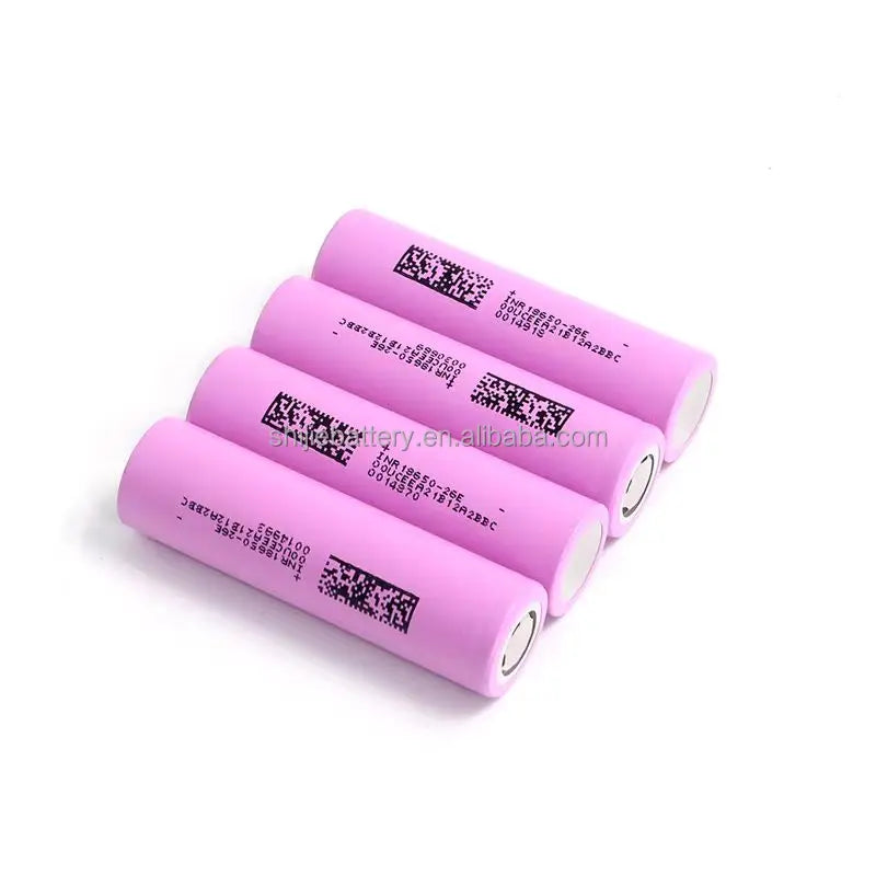 Hot Sale DMEGC Grade 18650 26E 2600mah Lithium Ion Cylindrical Batteries Cheap Price 1000 Cycles 3C 5C Rechargeable Ion Battery